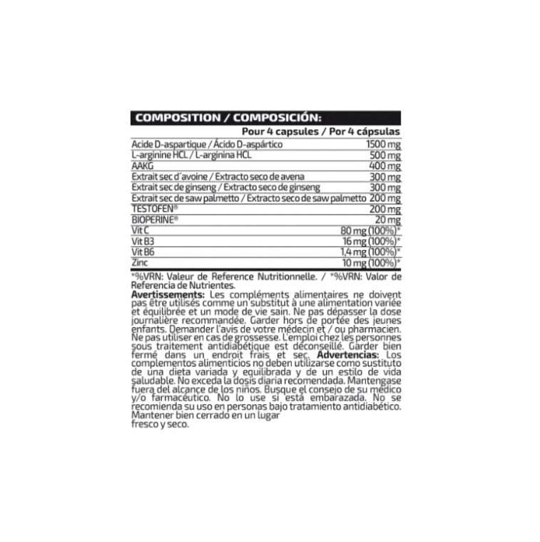 TESTOMAXX - 10+ Nutrición