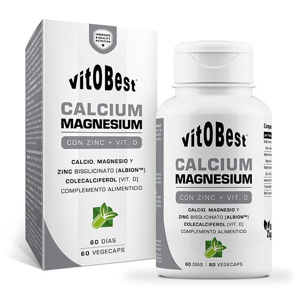 CALCIUM MAGNESIUM 60CAPS - 10+ Nutrición