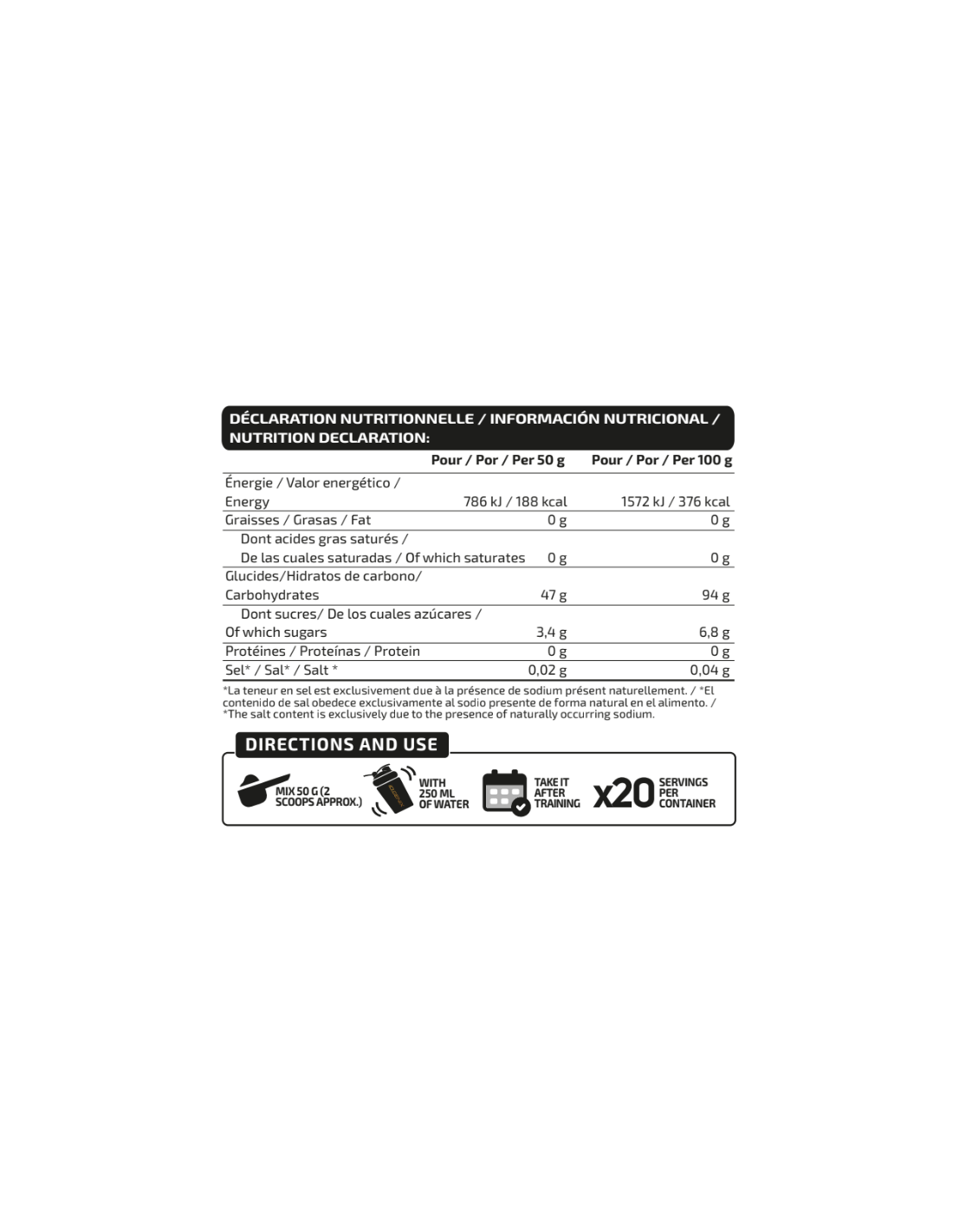 MALTODEXTRIN 1KG