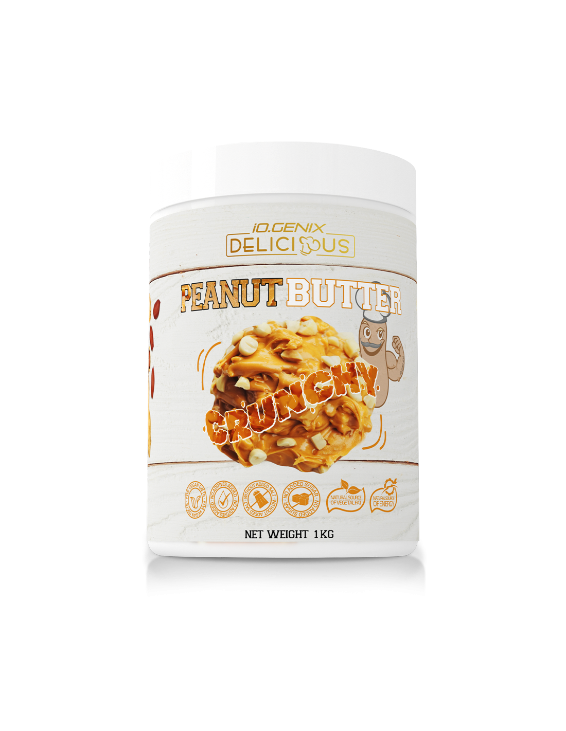 PEANUT BUTTER CRUNCHY ORIGINAL 1KG - 10+ Nutrición