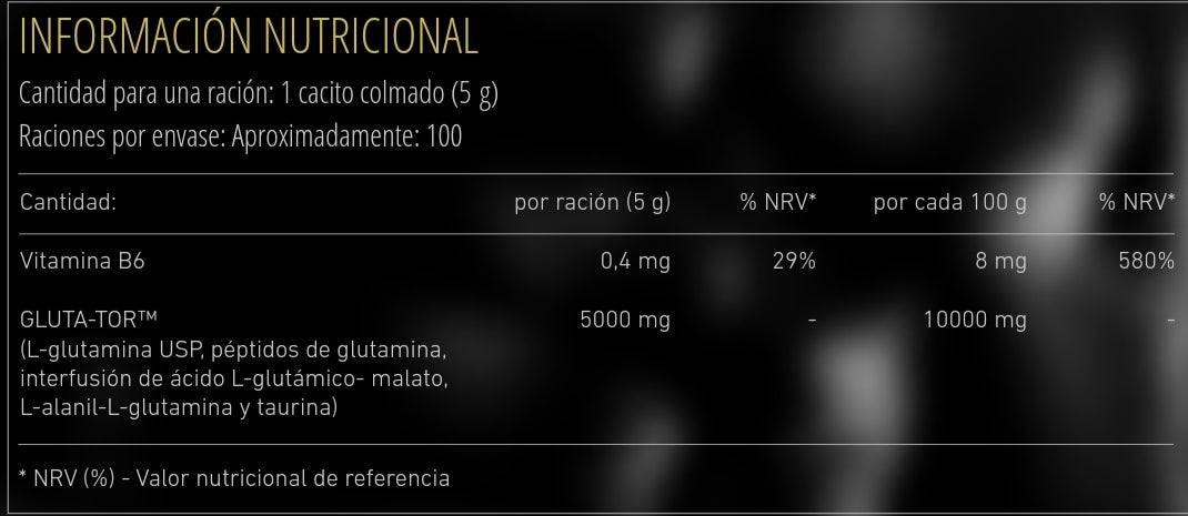 MEX GLUTA-TOR PRO 500G - 10+ Nutrición