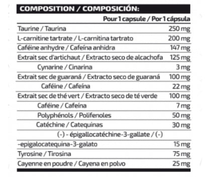 THERMO R8 120 CAPS - 10+ Nutrición