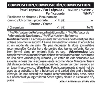 CHROMIUM PICOLINATE - 10+ Nutrición
