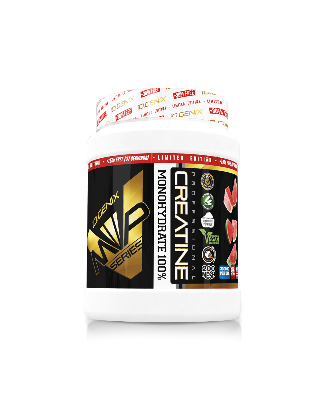 CREATINA MONOHIDRATO 500G IO.GENIX - 10+ Nutrición