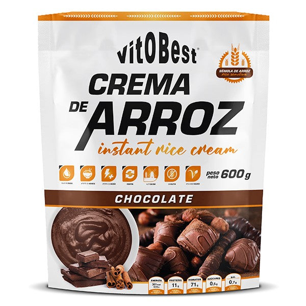 CREMA DE ARROZ 600G - 10+ Nutrición
