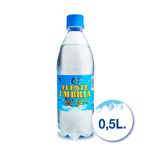 AGUA CON GAS 0.5L - 10+ Nutrición