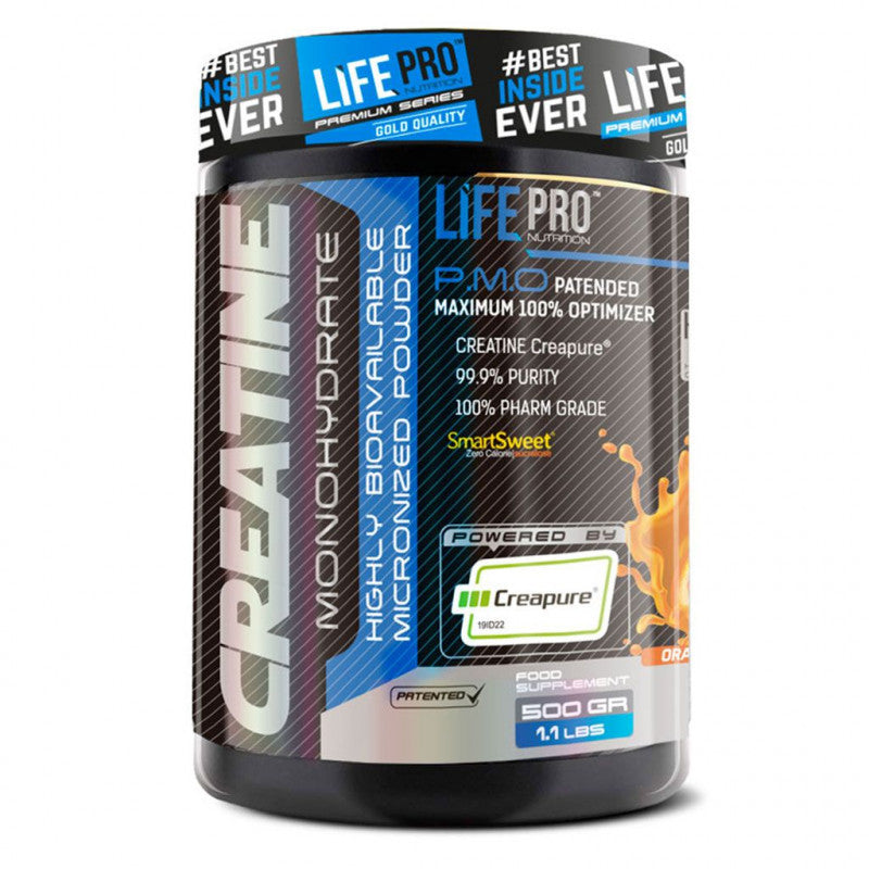 CREATINE LIFE PRO 500G (CREAPURE) - 10+ Nutrición