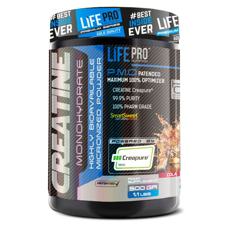 CREATINE LIFE PRO 500G (CREAPURE) - 10+ Nutrición