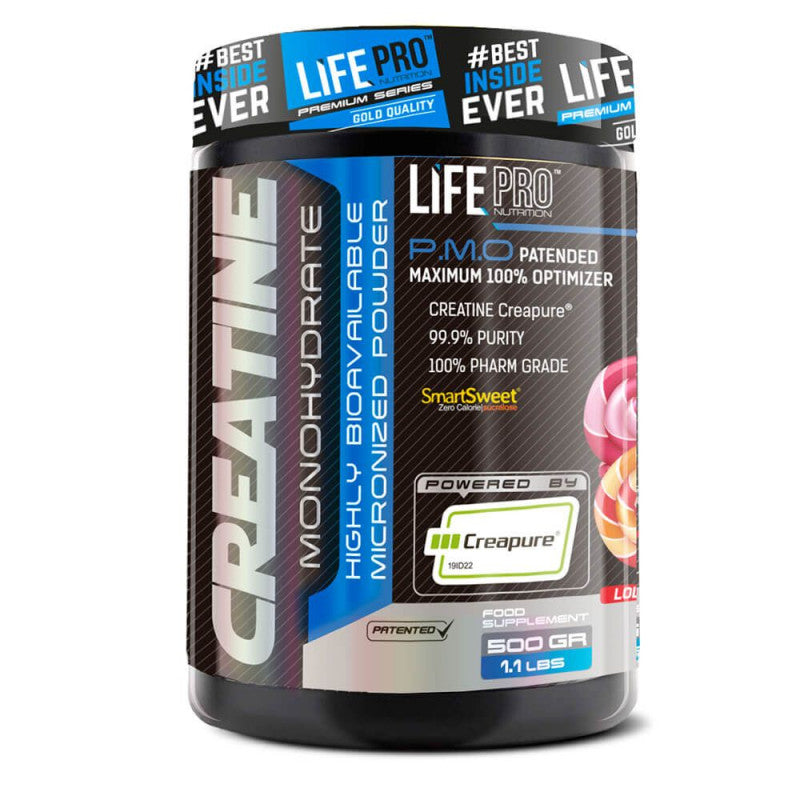 CREATINE LIFE PRO 500G (CREAPURE) - 10+ Nutrición