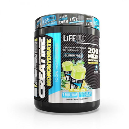 CREATINE MONOHYDRATE 500G LIFE PRO - 10+ Nutrición