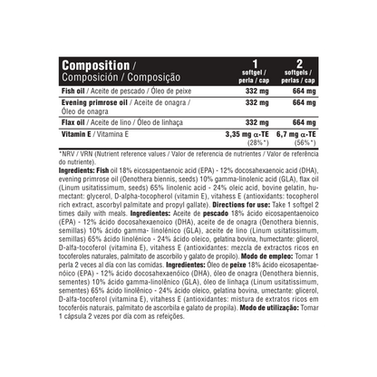 DMI OMEGA 3-6-9 60 PERLAS - 10+ Nutrición