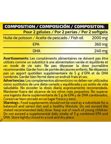 OMEGA 3 - 10+ Nutrición