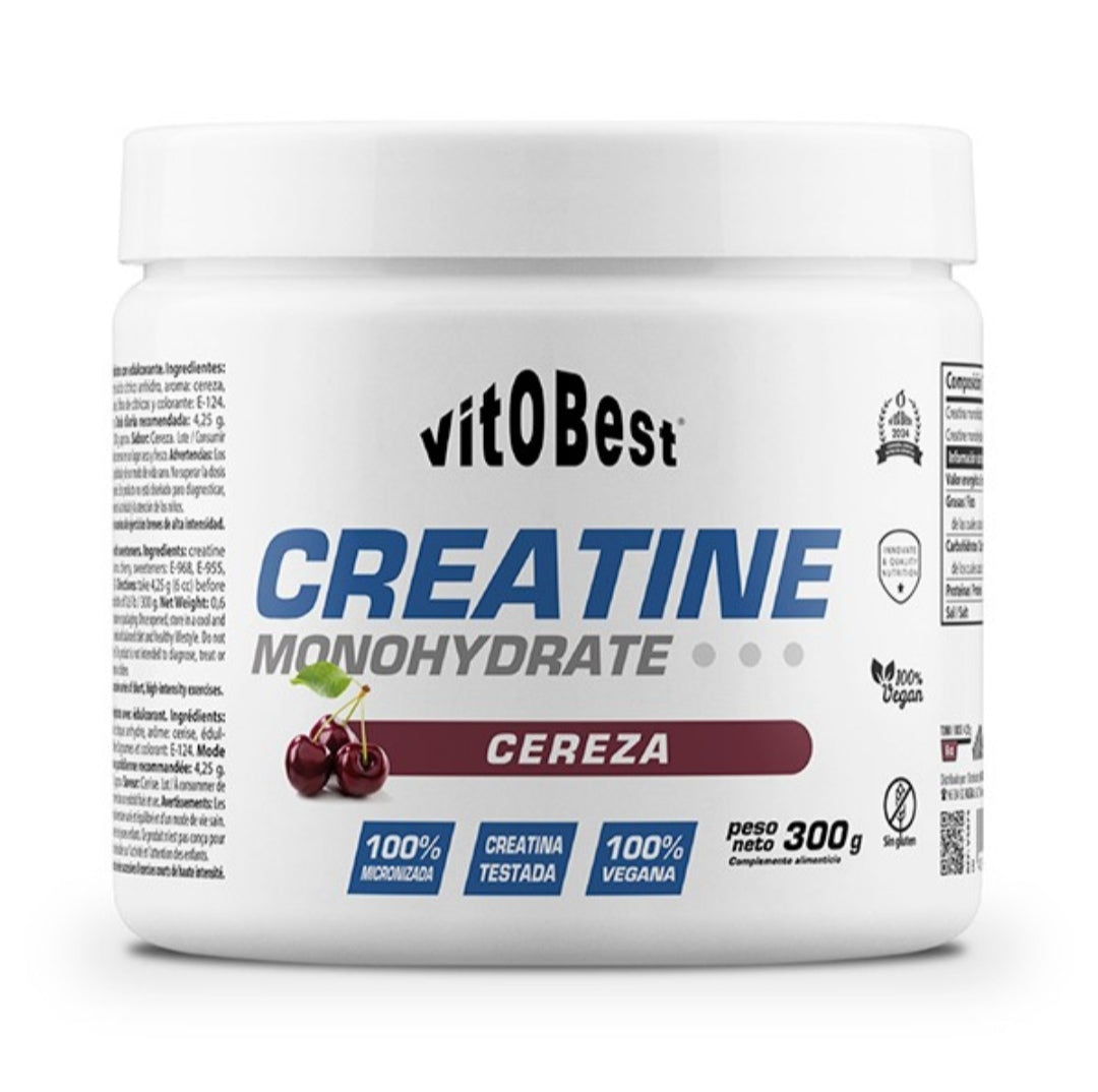CREATINA MONOHYDRATE 300G - 10+ Nutrición