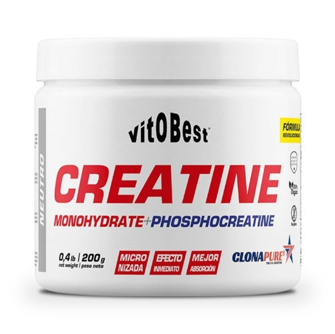 Creatine 200g(Clonapure®) - 10+ Nutrición