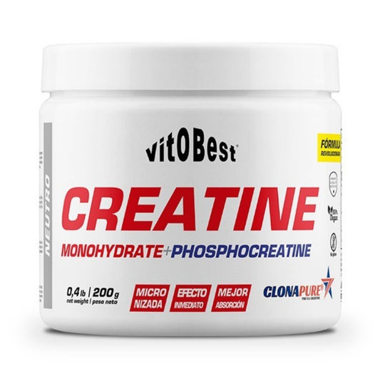 Creatine 200g(Clonapure®) - 10+ Nutrición