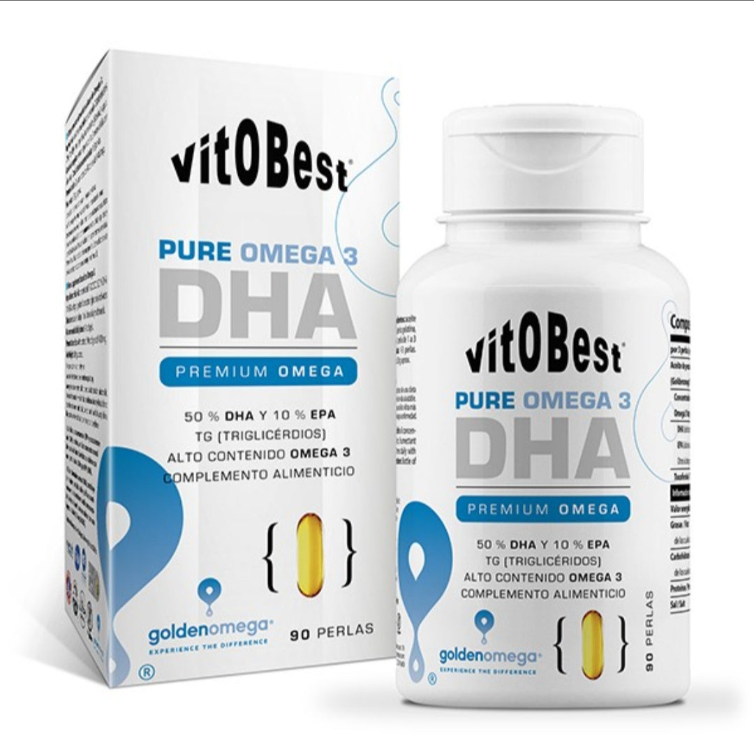 Pure Omega 3 DHA - 10+ Nutrición
